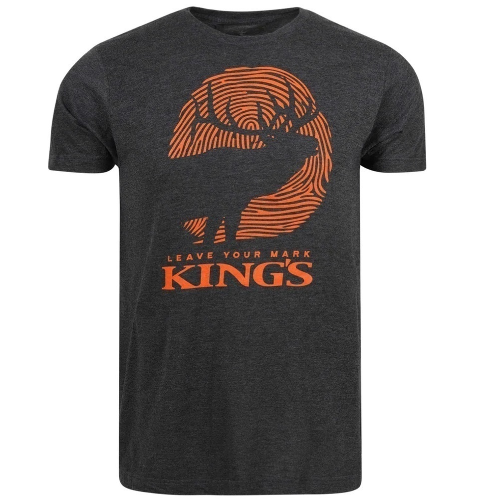 King's Leave Your Mark Tee heather graphite